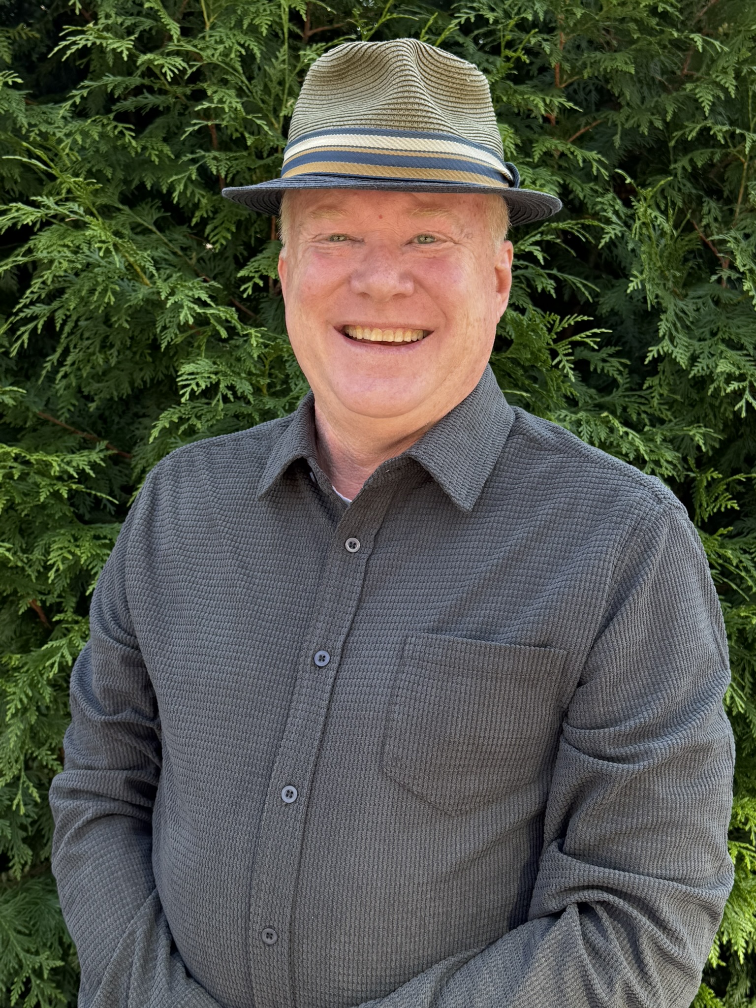 Portrait of Ken Johnston outdoors